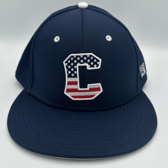 The Game Other - Cleveland Cavaliers Hat XL A-FLEX Stretch Fitted The Game Pro GAMETEK Patriotic
